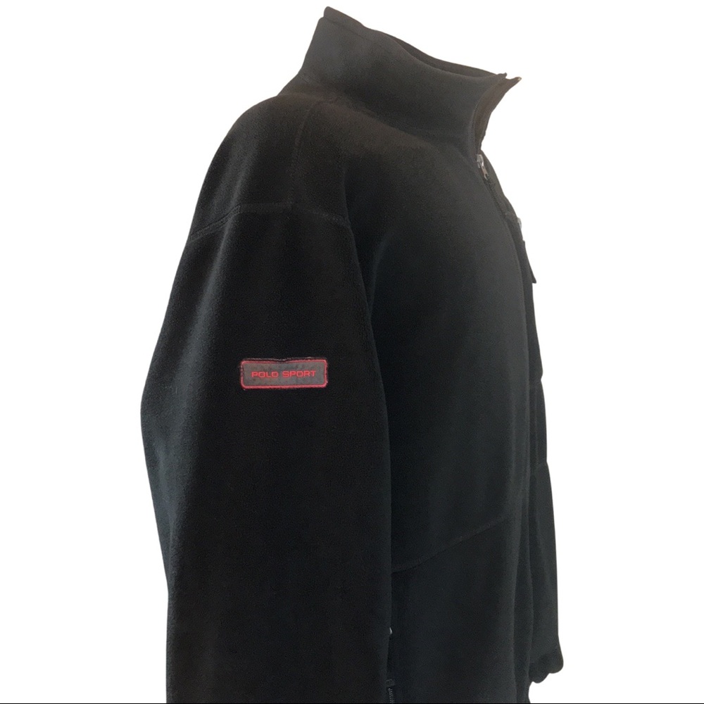 Vintage, Polo Sport, Spell Out, Fleece Jacket